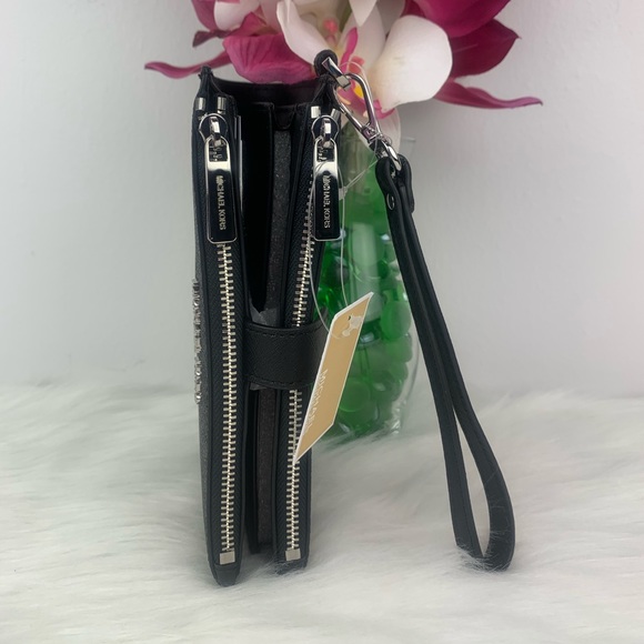 Michael Kors Double Zip Wristlet - Picture 3 of 4